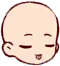 Cheeky Mouth head item