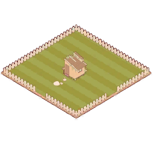 Garden layout at Pillow Realty
