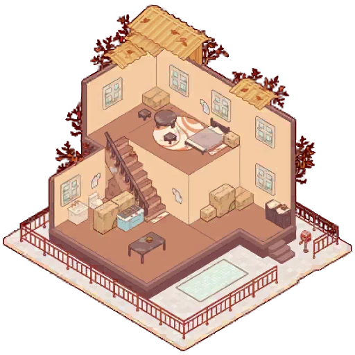 Loft layout at Pillow Realty