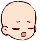 Unhappy Face head item